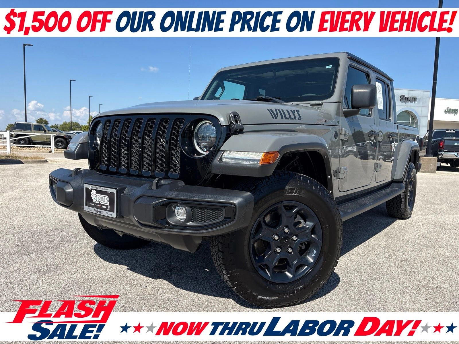 2023 Jeep Gladiator Willys 4x4
