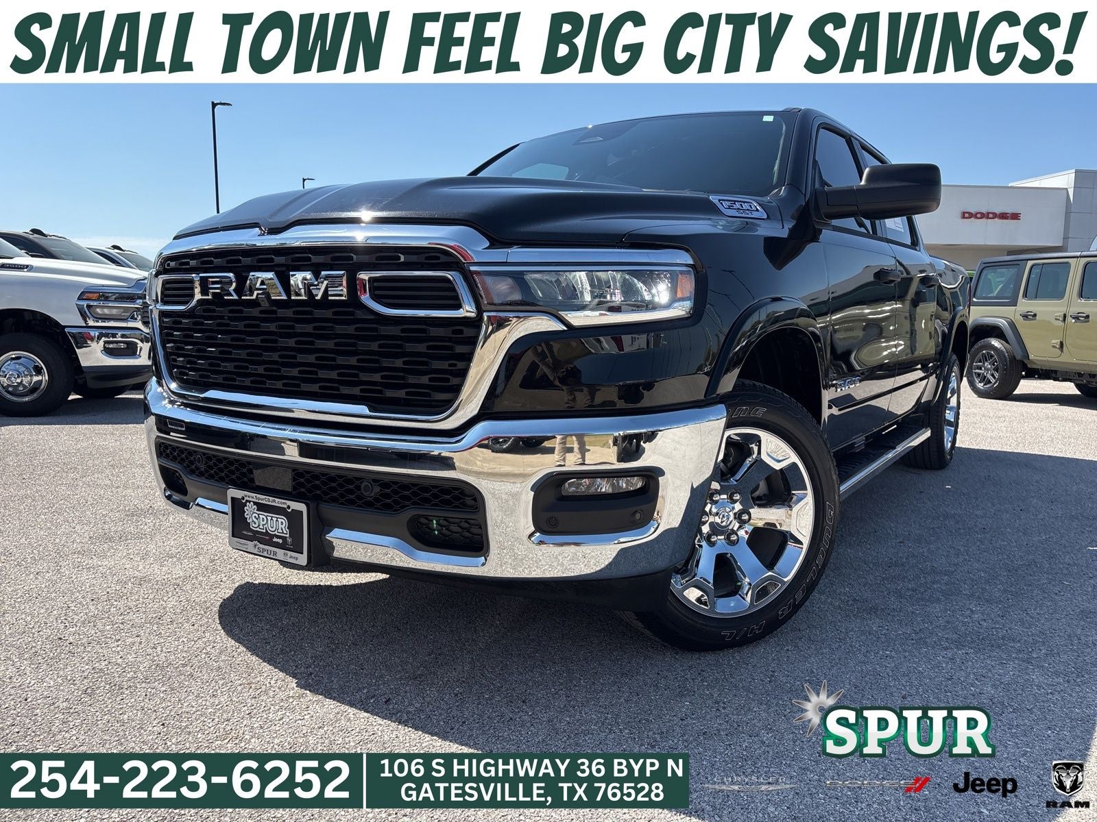 2025 RAM Ram 1500 Lone Star Crew Cab 4x4 5'7' Box