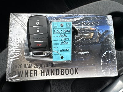 2026 RAM Ram 2500 Tradesman