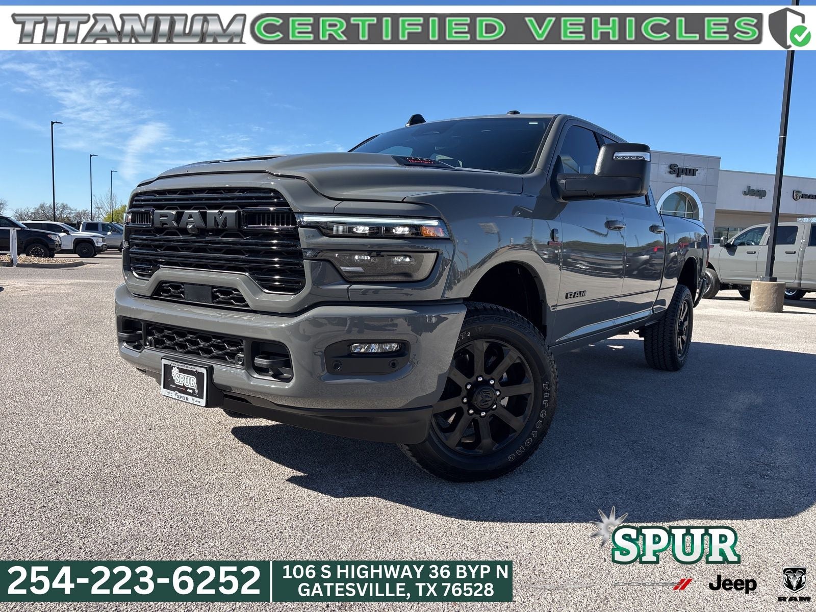 2026 RAM Ram 2500 Laramie Crew Cab 4x4 6'4' Box