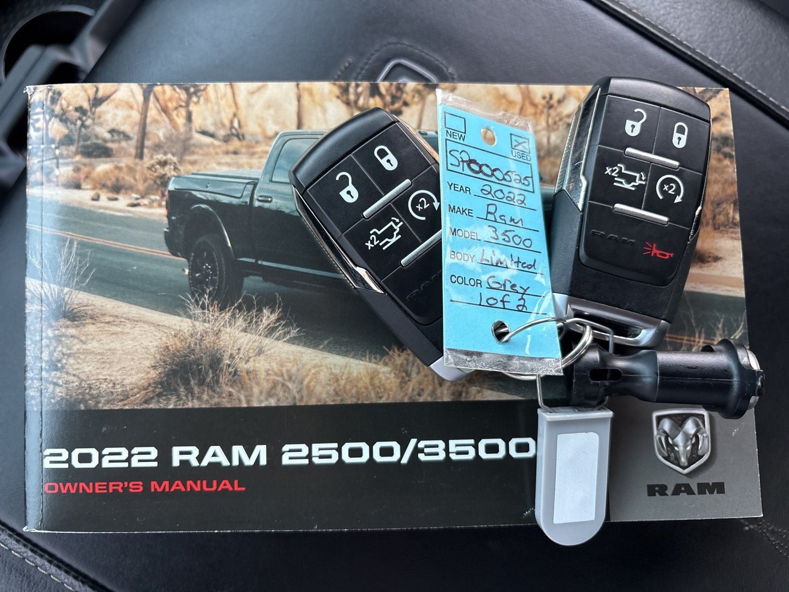2022 RAM Ram 3500 Limited Crew Cab 4x4 8' Box