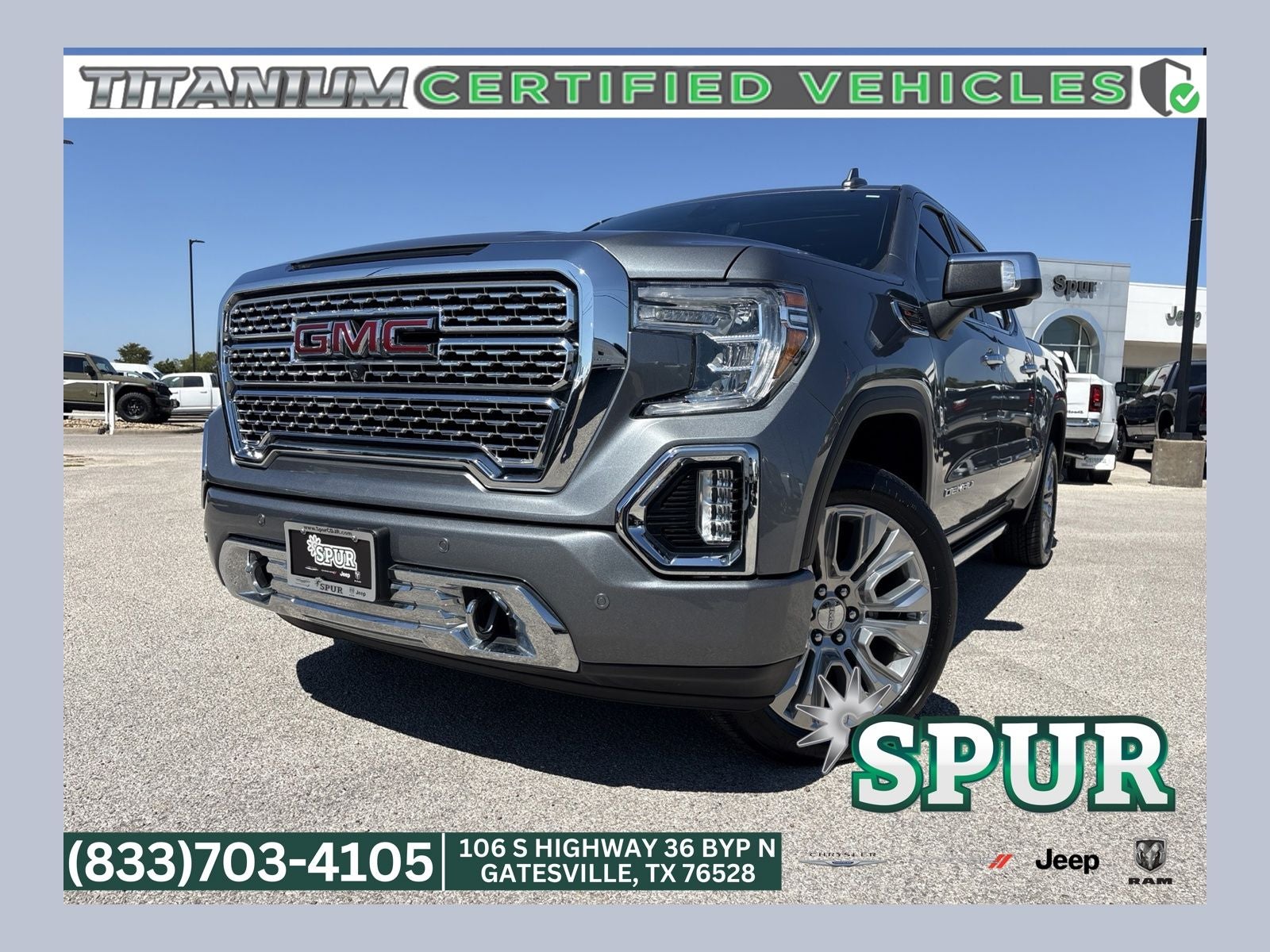 2020 GMC Sierra 1500 4WD Crew Cab Short Box Denali