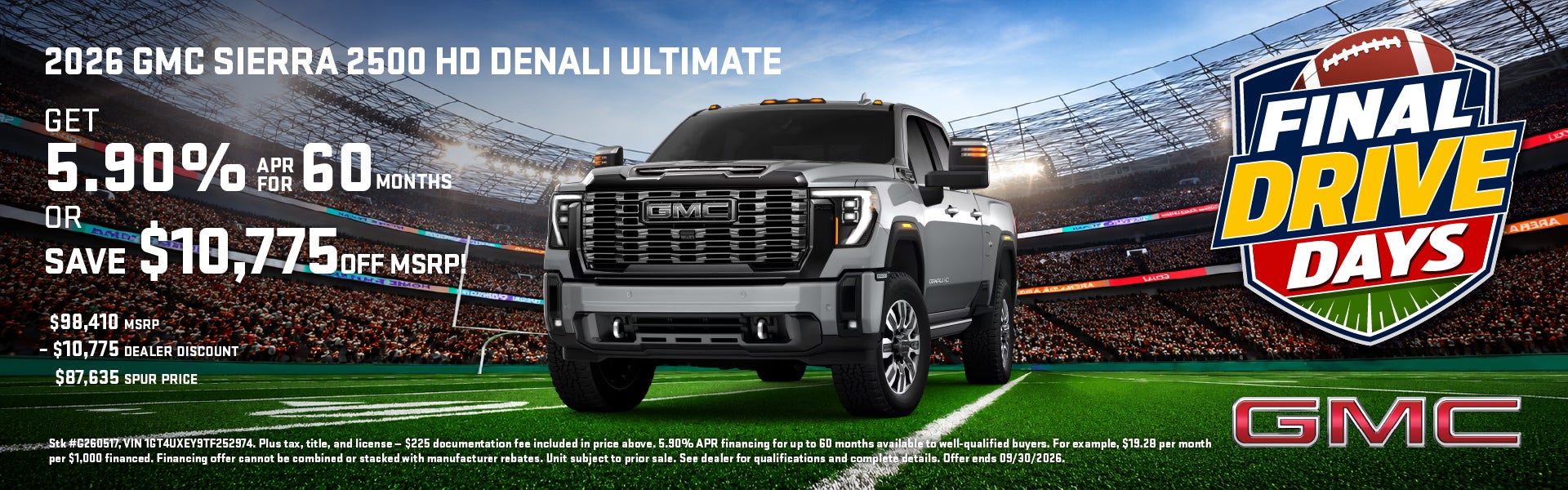 2026 GMC Sierra 2500 HD Denali