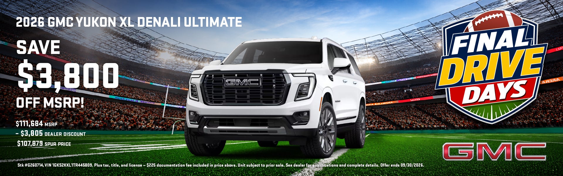 2026 GMC Yukon XL Denali